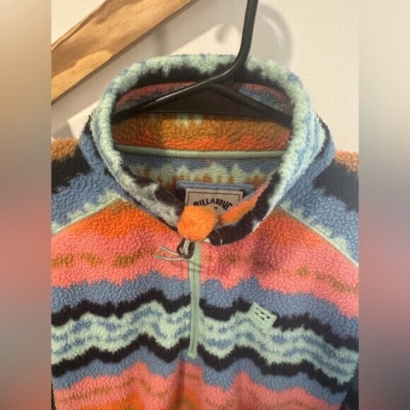 ⭐️ BILLA BONG FLEECE QUARTER ZIP - Picture 7 of 9